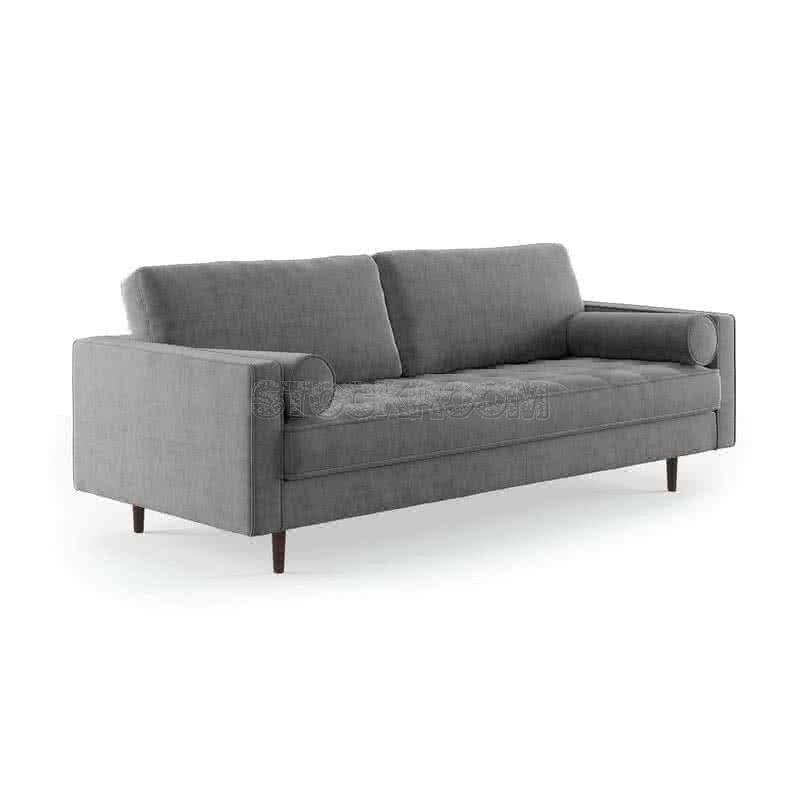 Derry Contemporary Fabric Sofa