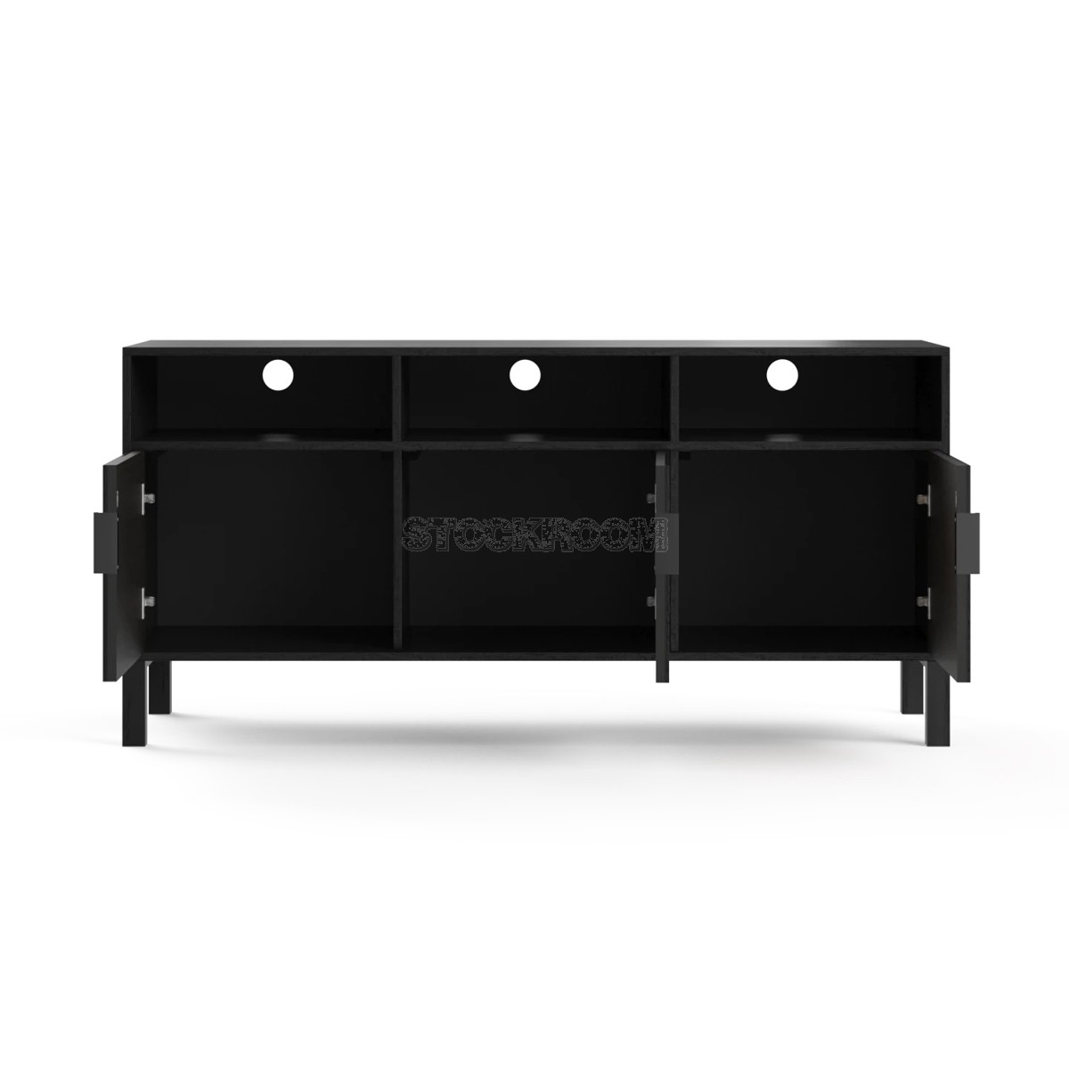 Harper Rattan Compact Entertainment Unit TV Cabinet / Media Console