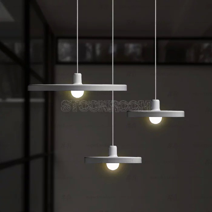 Disk Style Pendant Lamp