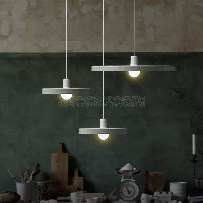 Disk Style Pendant Lamp