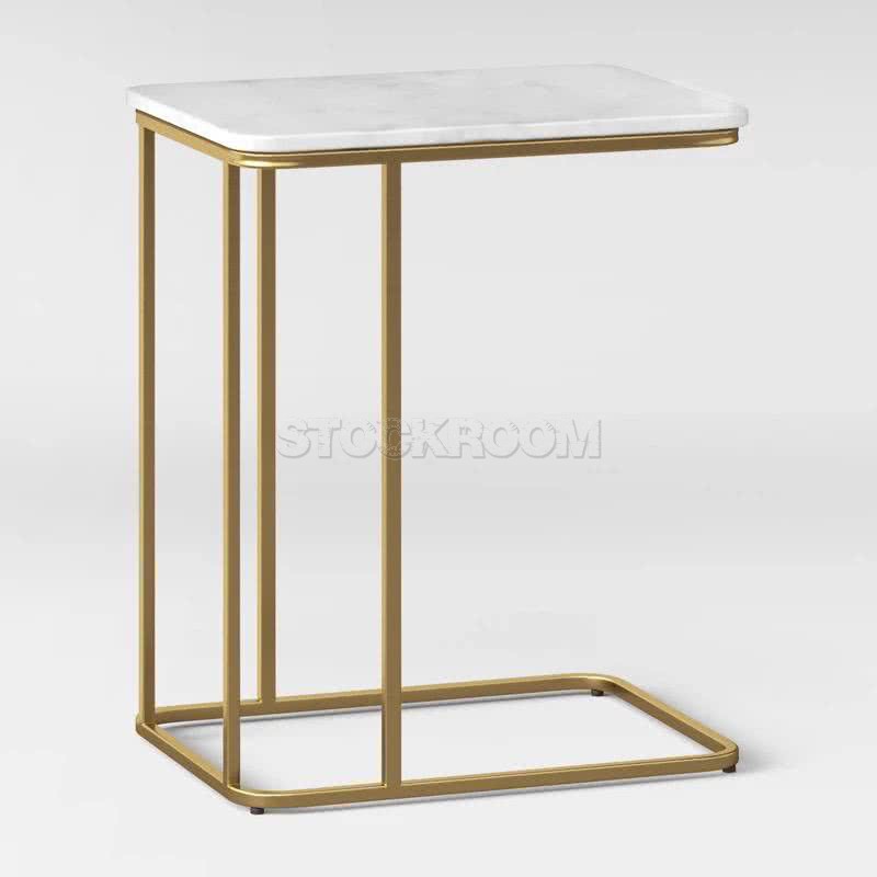 Donatella Marble Side Table