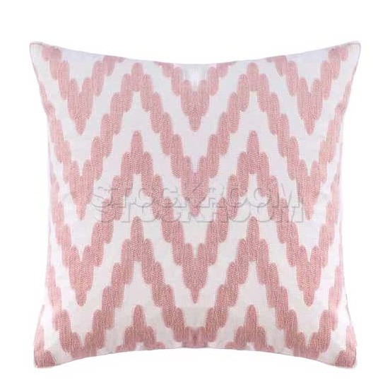 Dotted Zig-Zag Decorative Cushion