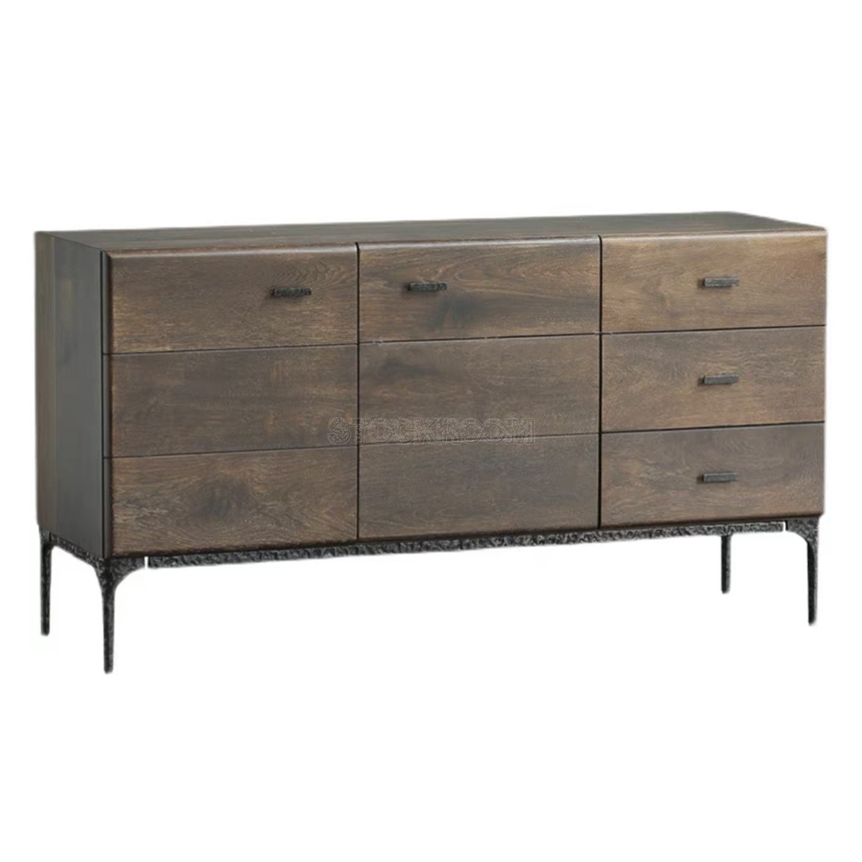 Nicolás Rustic Style Industrial Sideboard