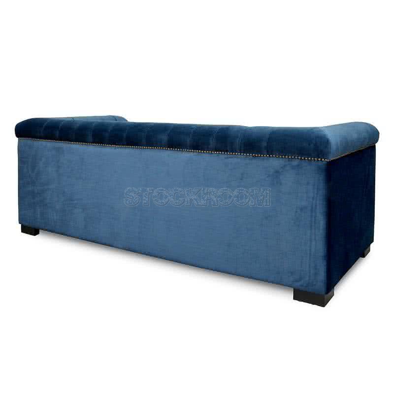 Penelope Chesterfield Fabric Sofa