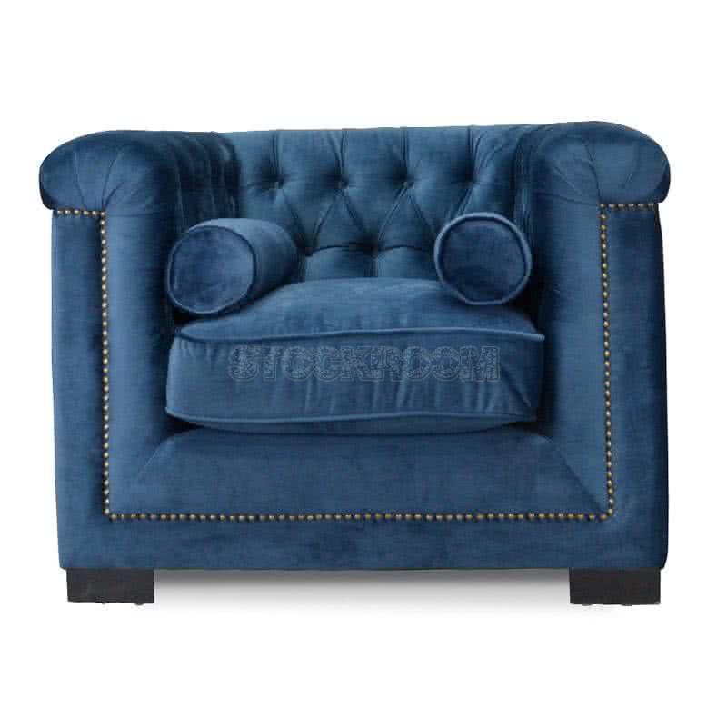 Penelope Chesterfield Lounge Chair - One Seater