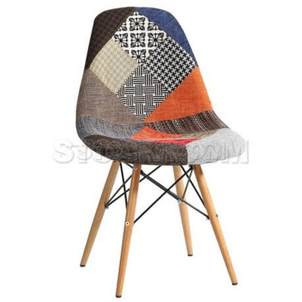 Eames DSW Style Dining Chair - Patched Version