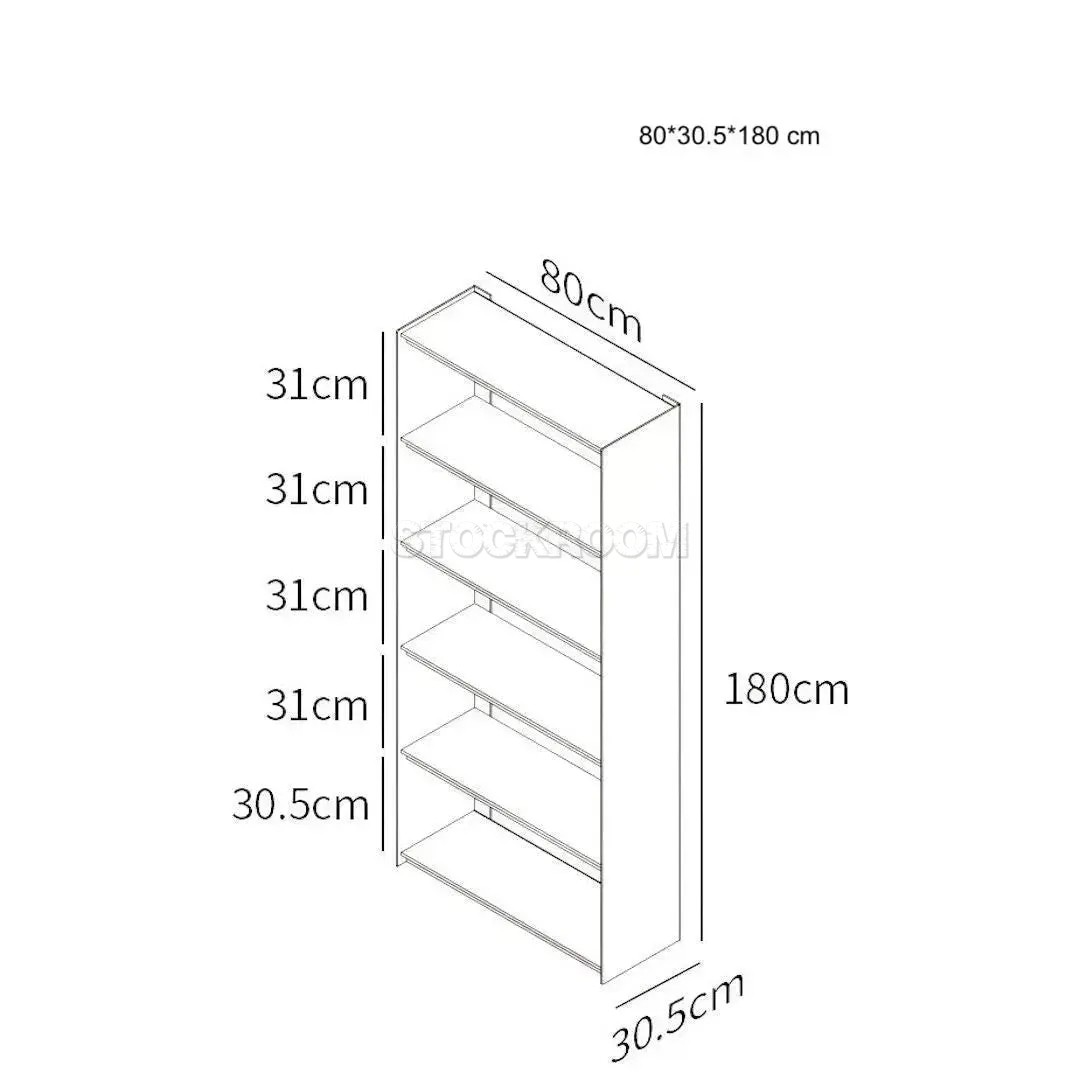 Duff Wooden Bookshelf