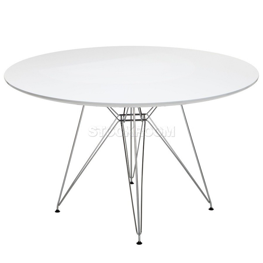 Charles Eames DSR Style Round Dining Table