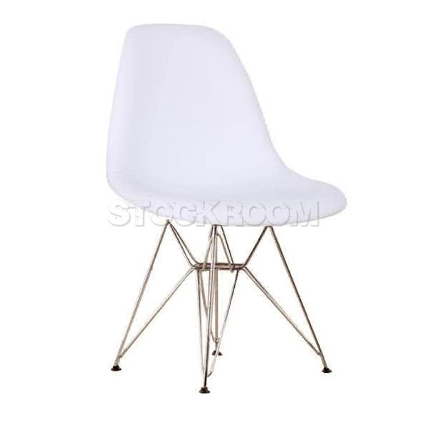 Eames DSR Style Upholstered Faux Leather Dining Chair