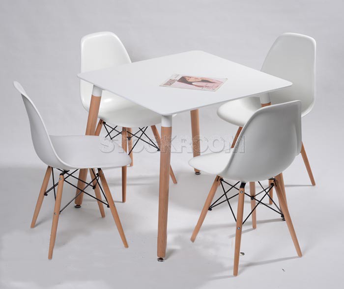 Eames DSW Style Square Table