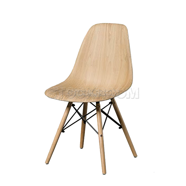 Eames DSW Style Dining Chair - Wood Surface Version