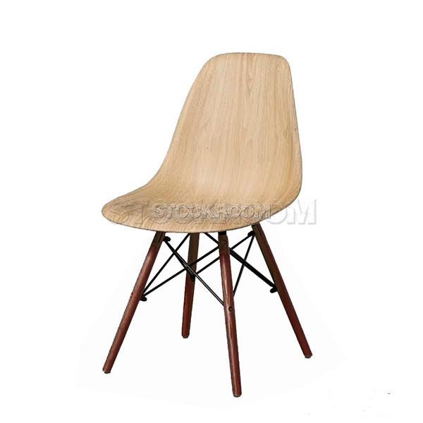 Eames DSW Style Dining Chair - Wood Surface Version