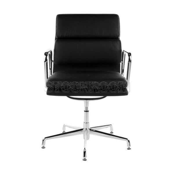 Eames Style Softpad Lowback Fixed Office Chair