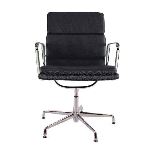 Eames Style Softpad Lowback Fixed Office Chair