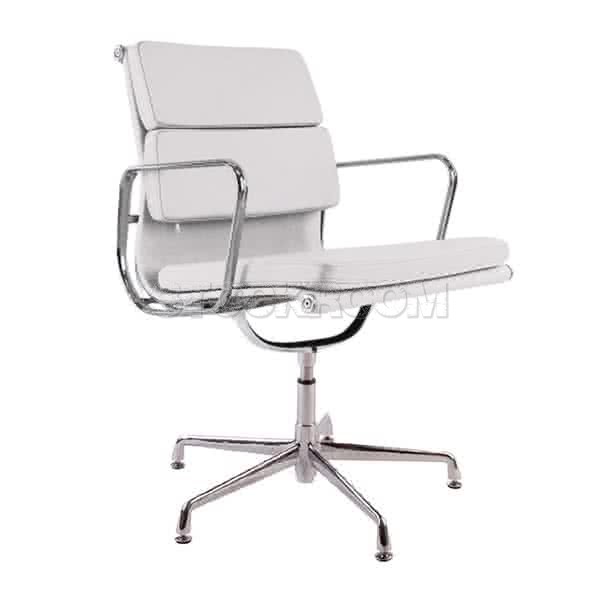 Eames Style Softpad Lowback Fixed Office Chair