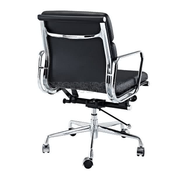 Eames Style Softpad Lowback Office Chair With Castors