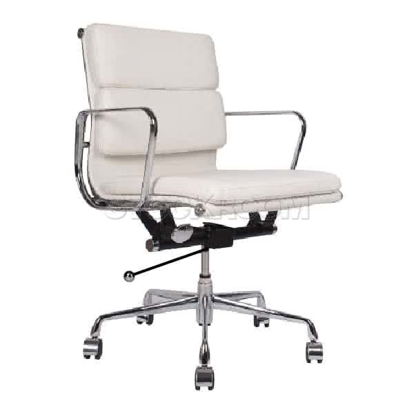 Eames Style Softpad Lowback Office Chair With Castors