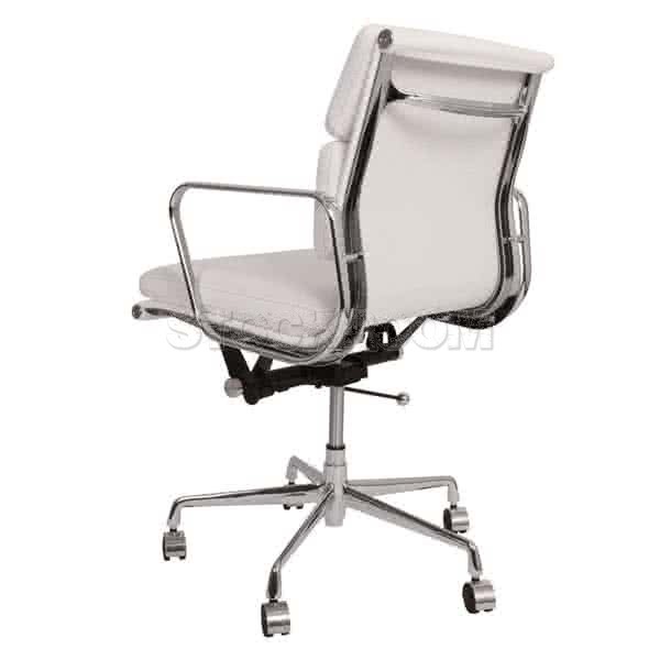Eames Style Softpad Lowback Office Chair With Castors