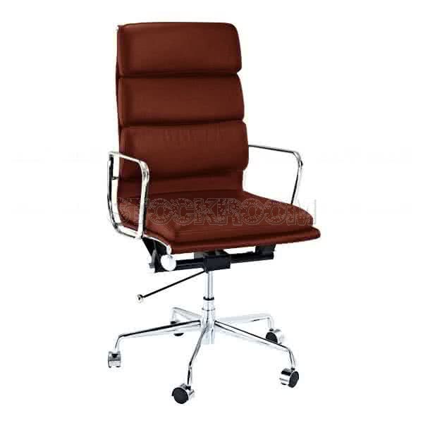 Eames Style Softpad Highback Office Chair With Castors