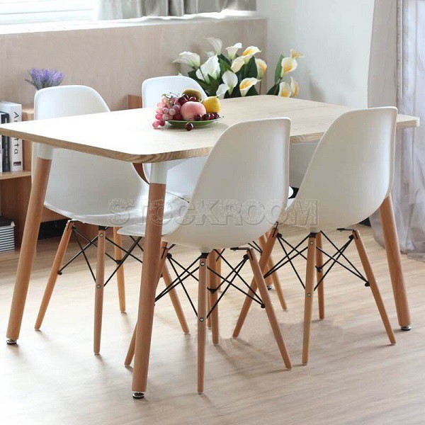 Eames DSW Style Rectangular Dining Table