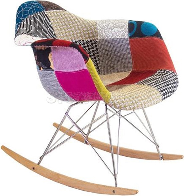 Charles Eames Style Rocking Chair - Patched Version