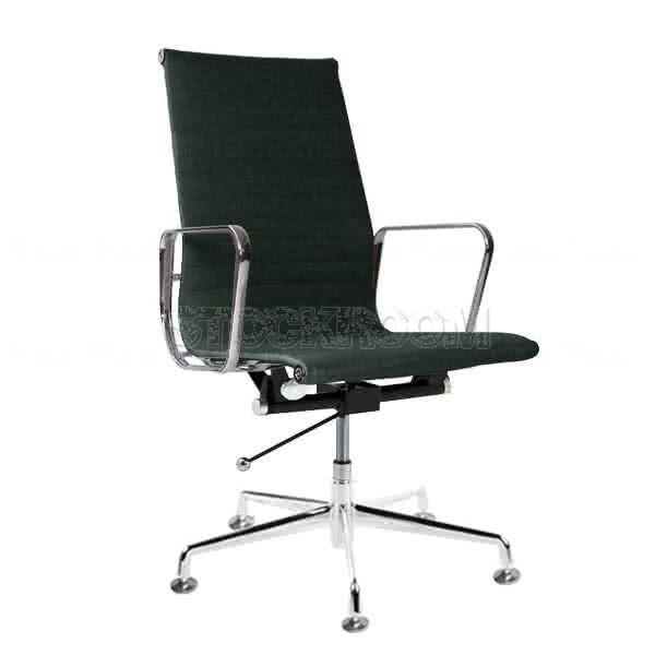 Eames Style Fabric Highback Adjustable Fixed Office Chair