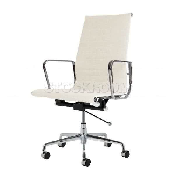Eames Style Fabric Highback Office Chair With Castors