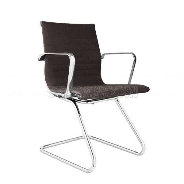 Eames Style Fabric Lowback Cantilever Office Chair