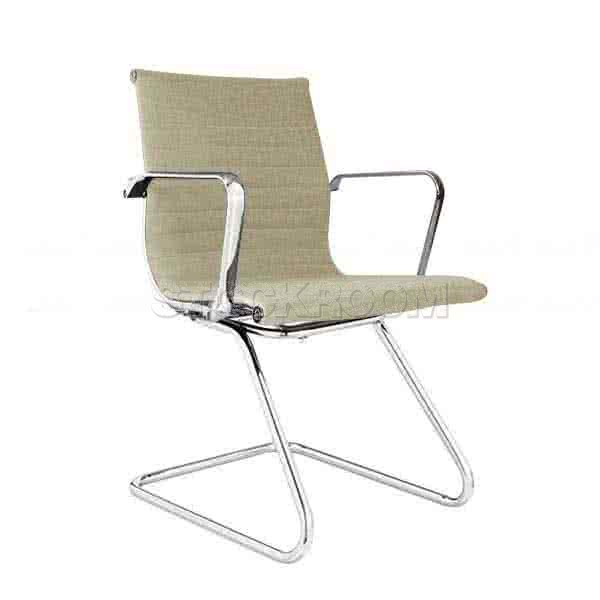 Eames Style Fabric Lowback Cantilever Office Chair