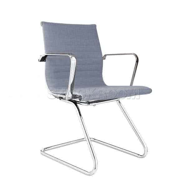 Eames Style Fabric Lowback Cantilever Office Chair