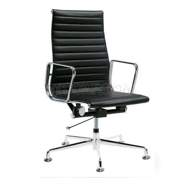 Eames Style Highback Adjustable Fixed Office Chair