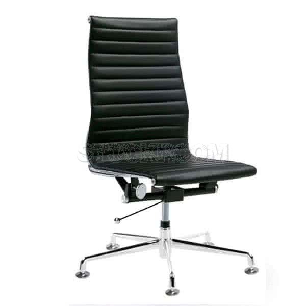 Eames Style Highback Adjustable Fixed Office Chair (Without Armrest)