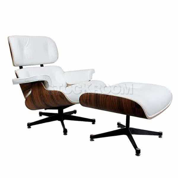 Eames Style lounge and ottoman