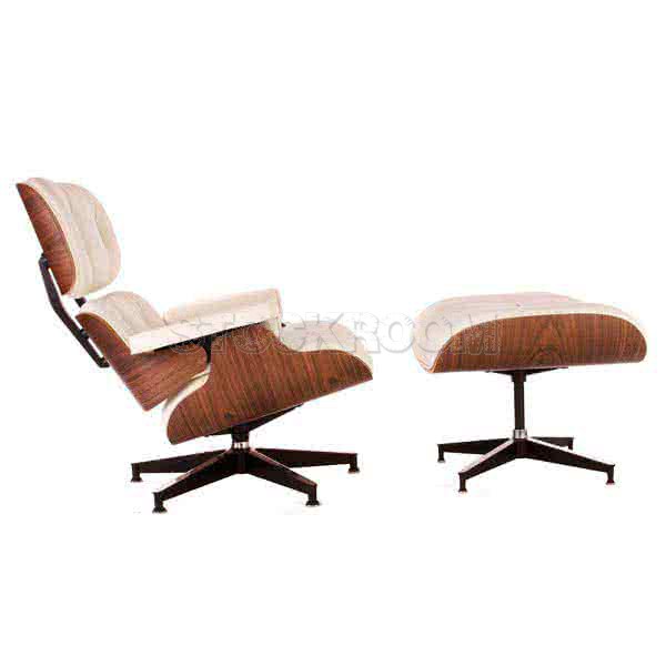 Eames Style lounge and ottoman