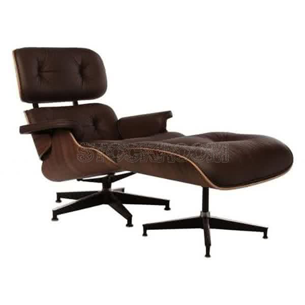 Eames Style lounge and ottoman