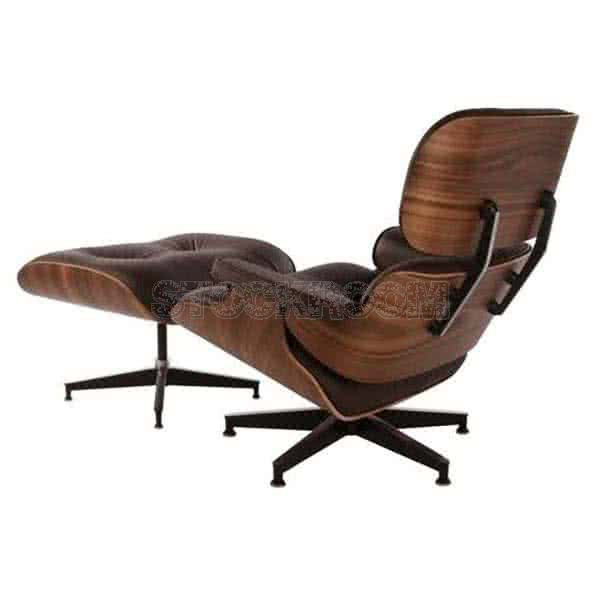 Eames Style lounge and ottoman