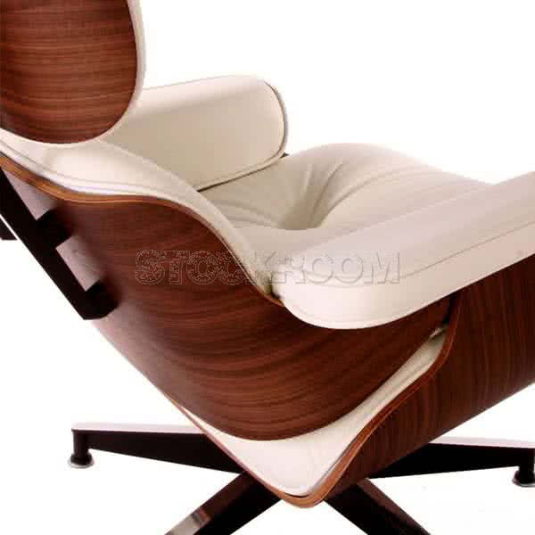 Eames Style lounge and ottoman