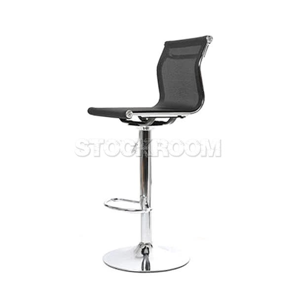 Eames Style Mesh Adjustable Bar Stool