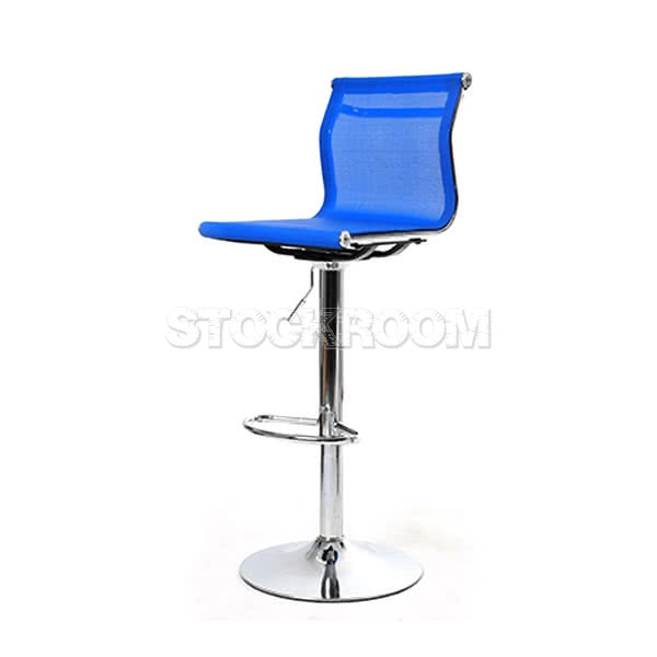 Eames Style Mesh Adjustable Bar Stool