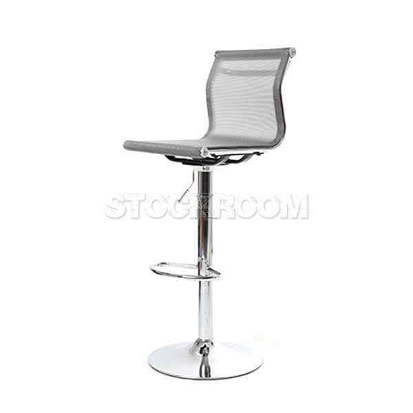 Eames Style Mesh Adjustable Bar Stool