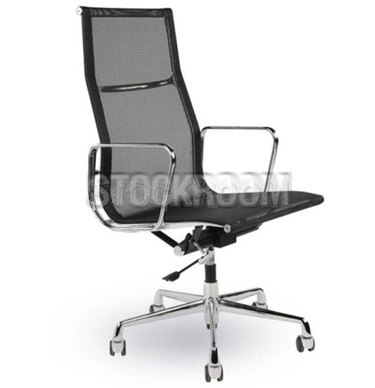 Eames Style Mesh Highback Office Chair With Castors