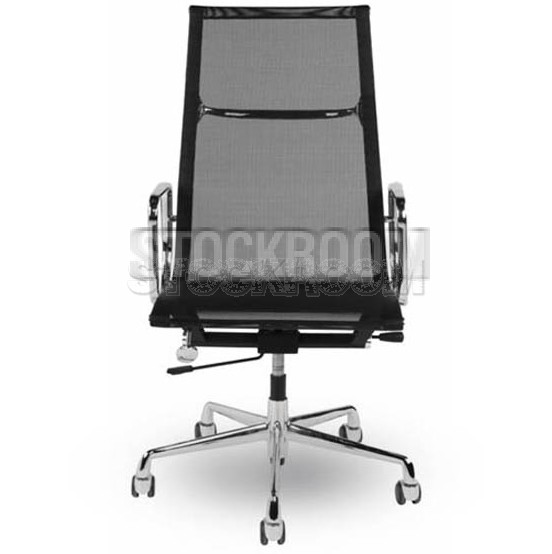 Eames Style Mesh Highback Office Chair With Castors