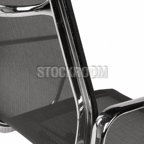 Eames Style Mesh Highback Office Chair With Castors