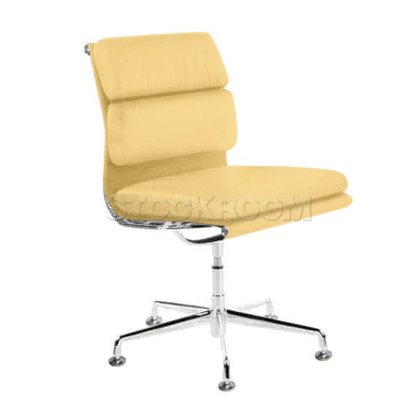 Eames Style Softpad Lowback Fixed Office Chair (Without Armrest)