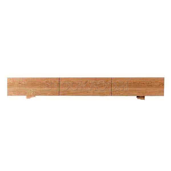 Earl Style Solid Oak Wood TV Cabinet