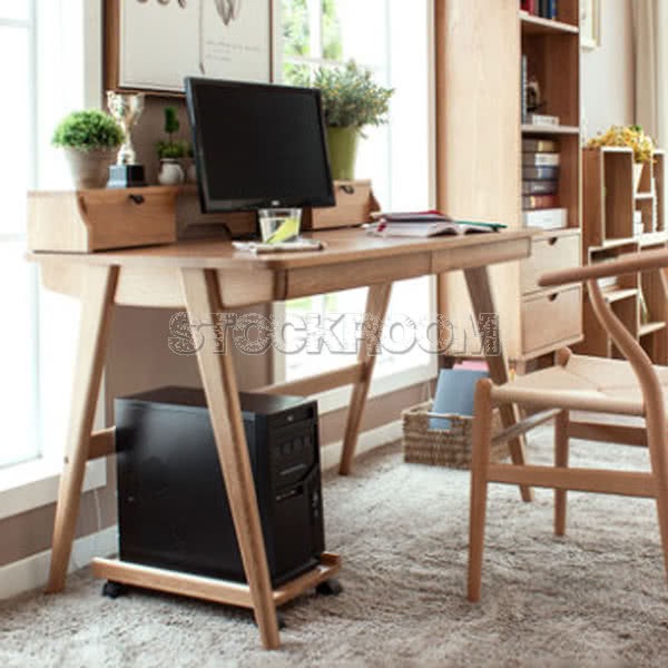 Eden Solid Wood Study Desk