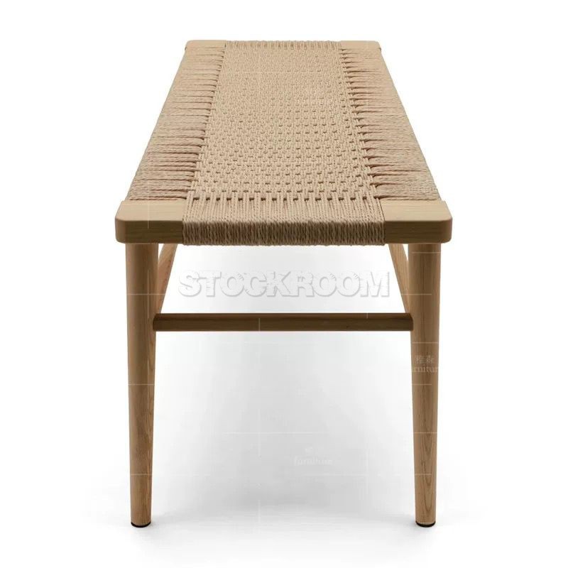 Edith Solid Wood Bench 