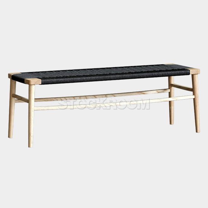 Edith Solid Wood Bench 