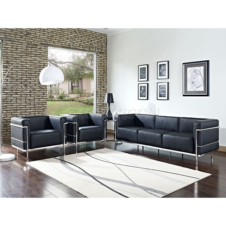 LC3 Grand Modele Style Sofa - 3 Seater