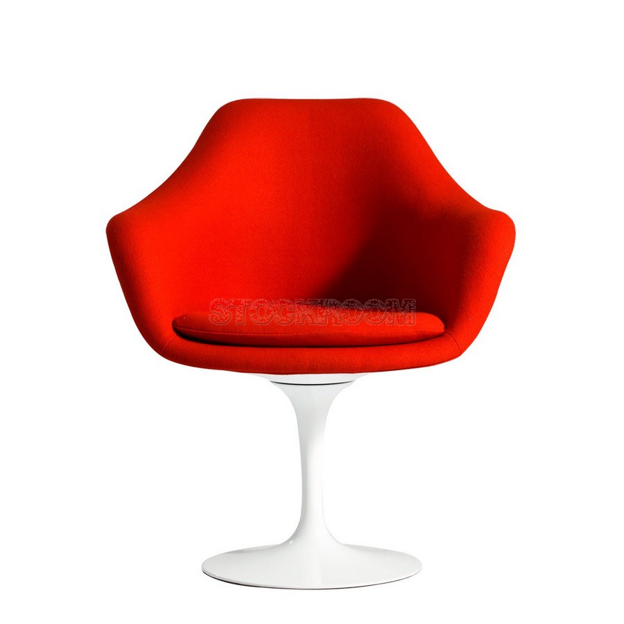 Eero Saarinen Tulip Style Armchair - Upholstered